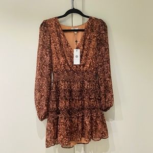 Socialite floral print mini dress